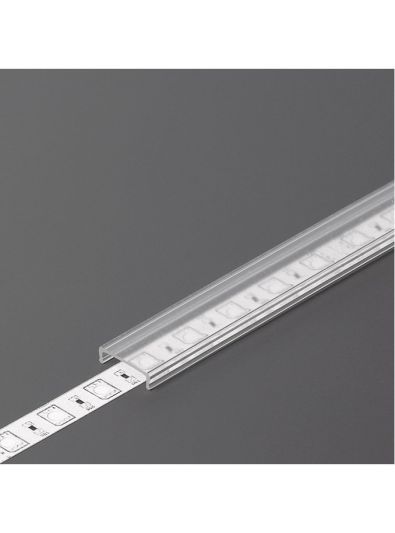 Abdeckung für LED-Profil - C - Click - 4,1m - Transparent