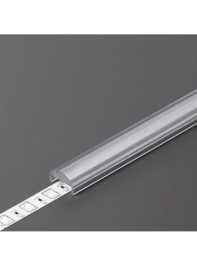Abdeckung für LED-Profil - C Linse - Click - 2m - Transparent
