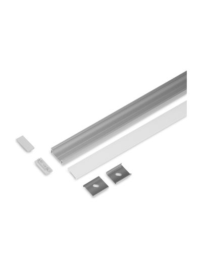 Aluminiumprofil - Model S für Philips Hue und WiZ - Alu