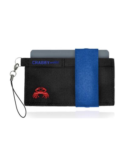 Crabby Wallet - V2 Elastik-Geldbörse - Blau