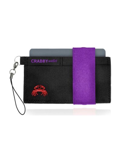 Crabby Wallet - V2 Elastik-Geldbörse - Lila