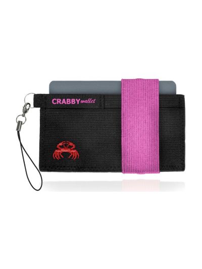 Crabby Wallet - V2 Elastik-Geldbörse - Pink