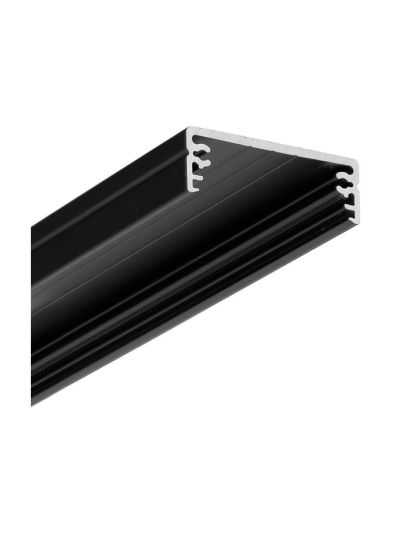 LED-Profil WIDE24 - 2m - Schwarz