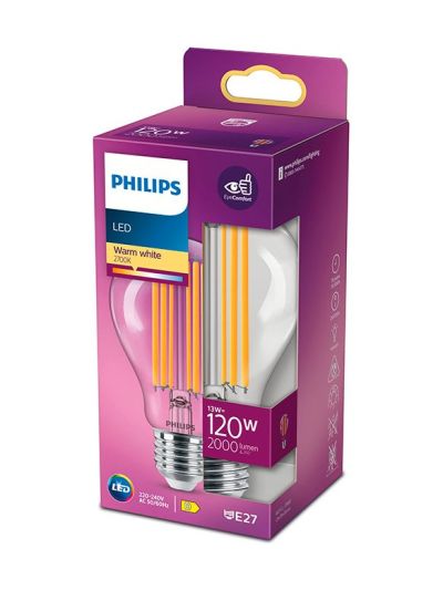 E27 - Philips LED-Leuchtmittel - 13 W - 2000 lm - 2700 K