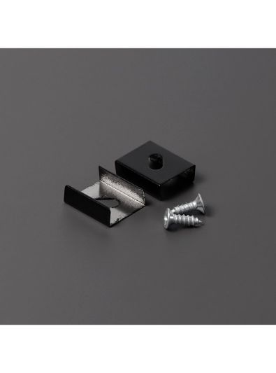 Montageclips für LED-Profil - Model Z - Schwarz - 20 Stk