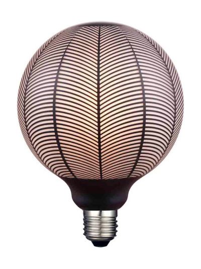 Halo Design - COLORS Leaves Print - E27 LED-Leuchtmittel - 3000K - 7W - 3-step