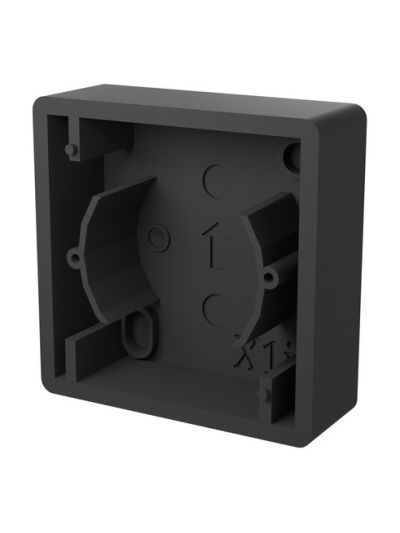 Shelly Wall Display X1i - Wandhalterung - Schwarz - Nur USB-C (5V)