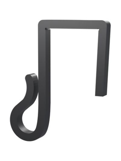 Lichterketten-Clips – Für Weihnachtsbeleuchtung und Lichterketten am Zaun - 20mm - Schwarz - 20 Stk.