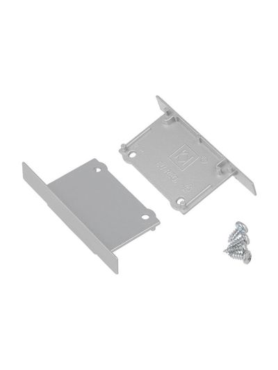 Endkappe PHIL RECESSED - Silber - 2 Stk.