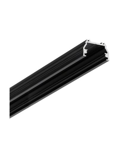 LED-Profil UNI12 - 2m - Schwarz