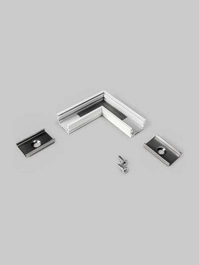 Winkel für LED-Profil UNI12 - 90° - Weiß