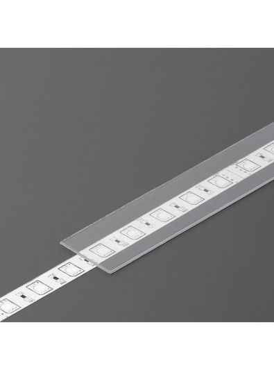 Abdeckung für LED-Profil - E - Slide - 1m - Transparent