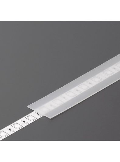 Abdeckung für LED-Profil - E - Slide - 1m - Satiniert
