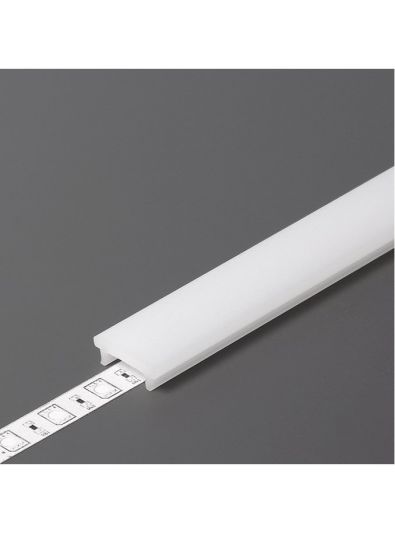 Abdeckung für LED-Profil - K - Click - 4,1m - Opal