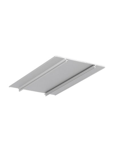 Abdeckung für LED-Profil WALLE12 - 3m - eloxiert