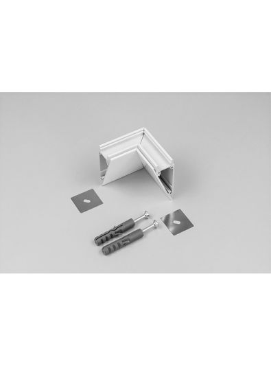 Winkel für LED-Profil WALLE12 - 90° - Weiß
