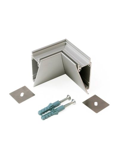 Winkel für LED-Profil WALLE12 - 90° - Eloxiert