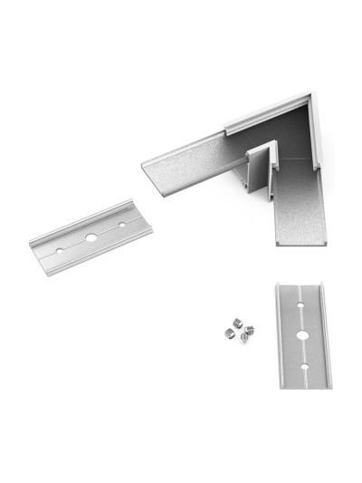 Winkel für LED-Profil LINEA20 - 60° - Eloxiert