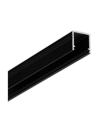 LED-Profil SMART10 - 2 m - schwarz