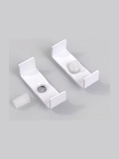 Beschläge für LED-Profil LINEA20 - Weiß - 20 Stk