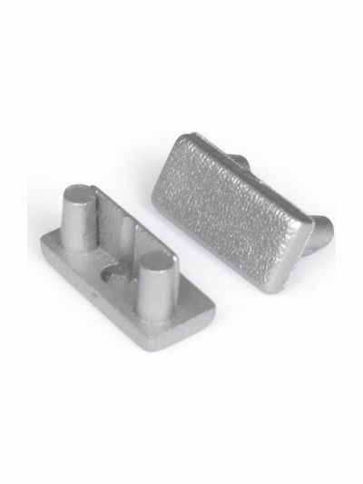Endkappen für BEGTON12 - Silber - 500 Stk.