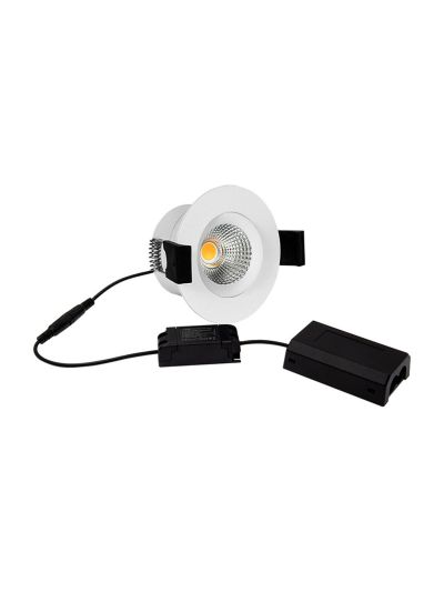 HiluX D8 Tilt360 - Full Spectrum LED-Einbaustrahler - Ra97 - 2700 K - Weiß