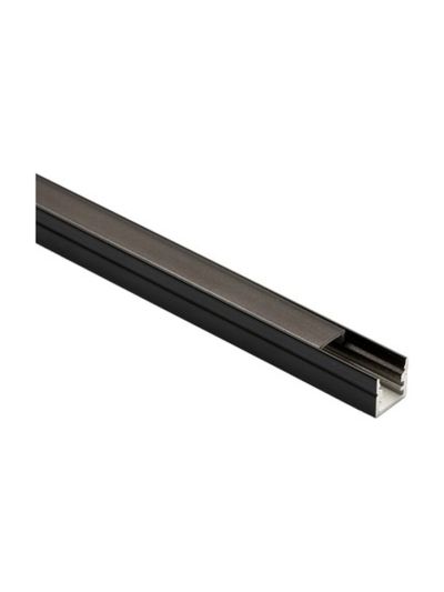 LEDlife - Schwarzes Aluprofil für Akustikpaneele - 1,2m - 10x10mm