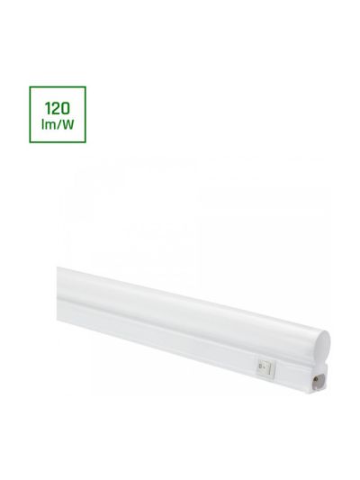 Spectrum - Unterbauleuchte T5 - 10W - 900mm - 230V - IP20 - Weiß - 1000lm - RA80 - Ein/Aus - Neutralweiß