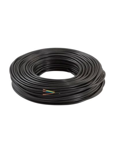 Downlightkabel - Schwarz - 230 V - 3x1,5 mm2 - 90°
