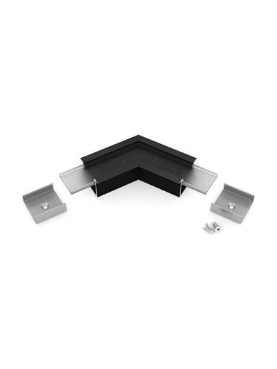 Winkel für LED-Profil LINEA-IN20 - 120° - Schwarz