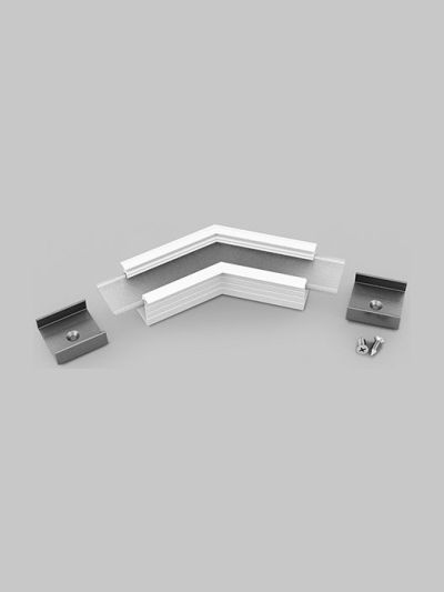 Winkel für LED-Profil LINEA-IN20 - 135° - Weiß