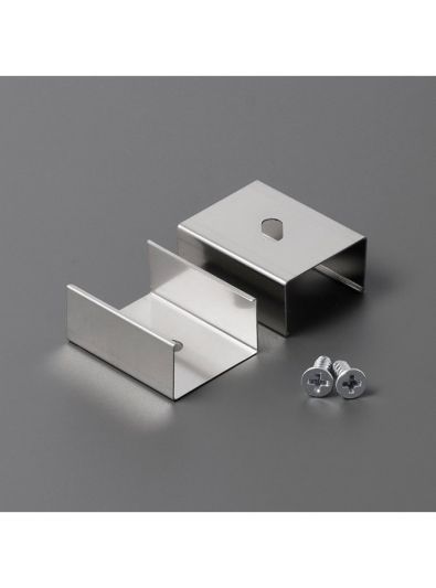 Montageclips für LED-Profil - Model U4 - Edelstahl - 20 Stk