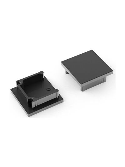 Endkappen für SMART16-BC3 - Schwarz - 20 Stk