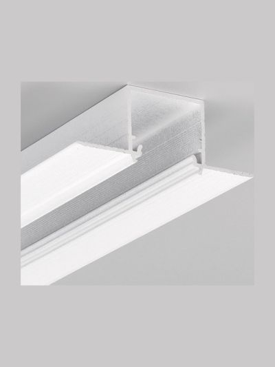 LED-Profil LINEA-IN20 TRIMLESS - 3m - Weiß