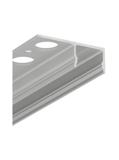 LED-Profil UNI-TILE12 180° - 1m - Eloxiert
