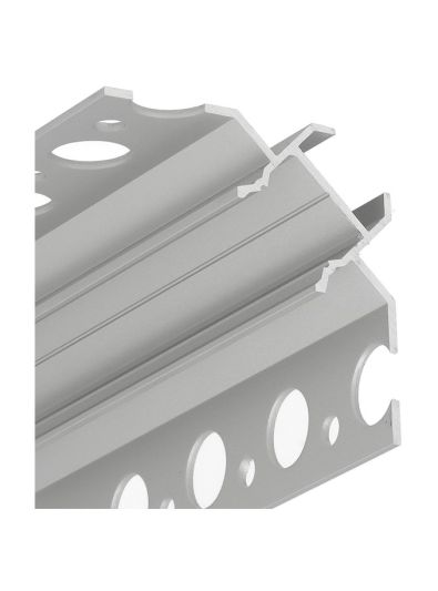 LED-Profil UNI-TILE12 90° - 2m - Eloxiert