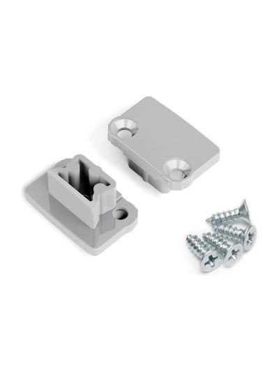 Endkappen für FLOOR8 - Silber - 20 Stk