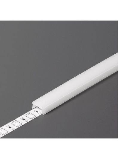 Abdeckung für LED Profil - C4 - Click - 4,1m - Opal
