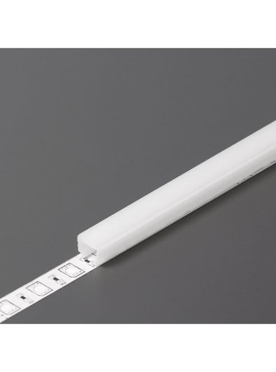Abdeckung für LED-Profil - C1 - Click - 3m - Opal