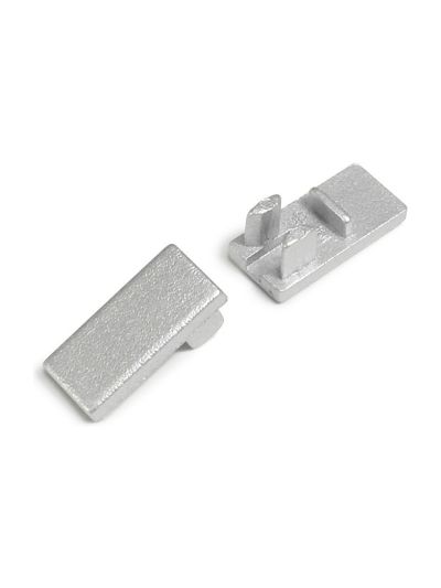 Endkappen für HI8 - Silber - 20 Stk.