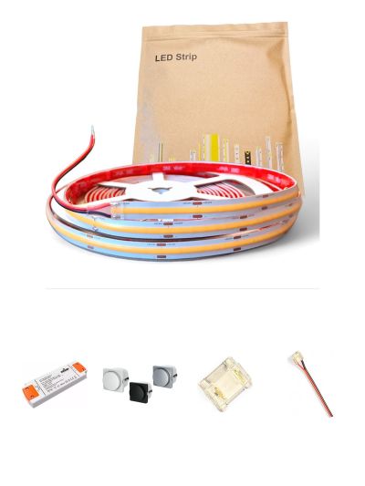 HiluX Dimmbares LED-Band 2700K - 5m - Komplettset