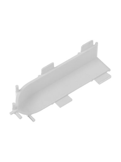 Winkelstück für LED-Profil BASE - 90° - Grau - 10 Stk