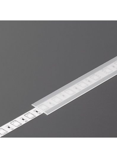 Abdeckung für LED-Profil - A1 - Slide - 3m - Satiniert