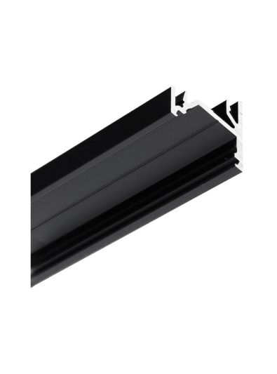 LED-Profil CORNER12.v2 - 2m - Schwarz
