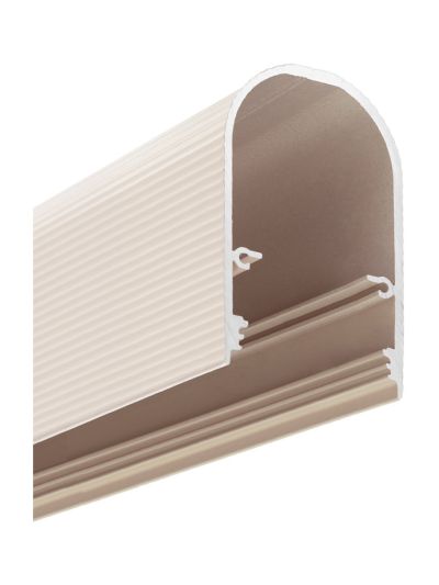 LED-Profil NAMI23 - 1m - Mandelbeige