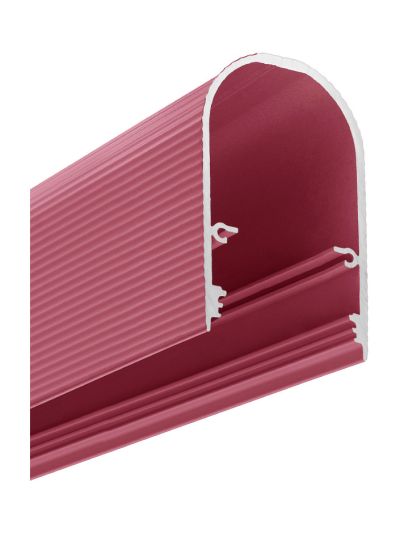 LED-Profil NAMI23 - 2m - Schieferrosa