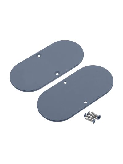 Endkappen für NAMI23-D9 - Titanblau - Metall - 2 Stk.