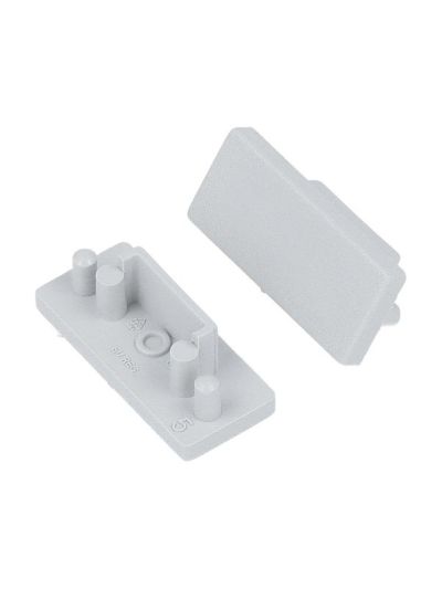 Endkappe für SURFACE10.v2 - Grau - 20 Stk