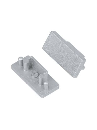 Endkappe für SURFACE10.v2 - Silber - 20 Stk