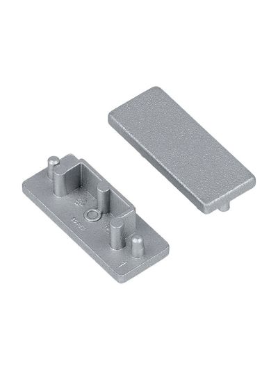 Endkappe für SURFACE14.v2 - Silber - 20 Stk